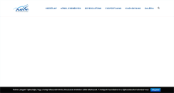 Desktop Screenshot of nabe.hu